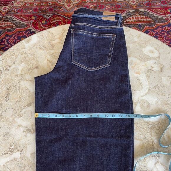 NWT American Eagle Stretch Barrel Jeans in True Rinse Size 14 - Picture 13 of 14